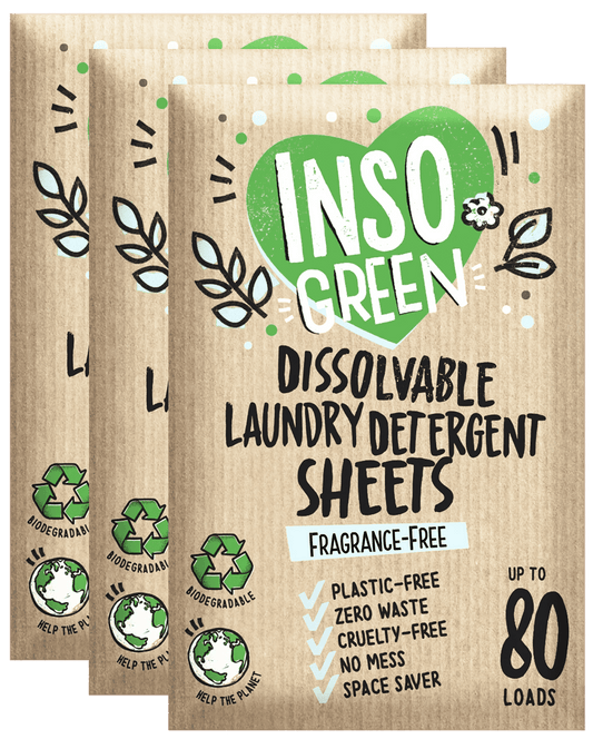 Laundry Detergent Sheets, Fragrance Free, Value Pack